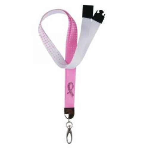 02709 Think Medical Bling Ribbon Lanyard