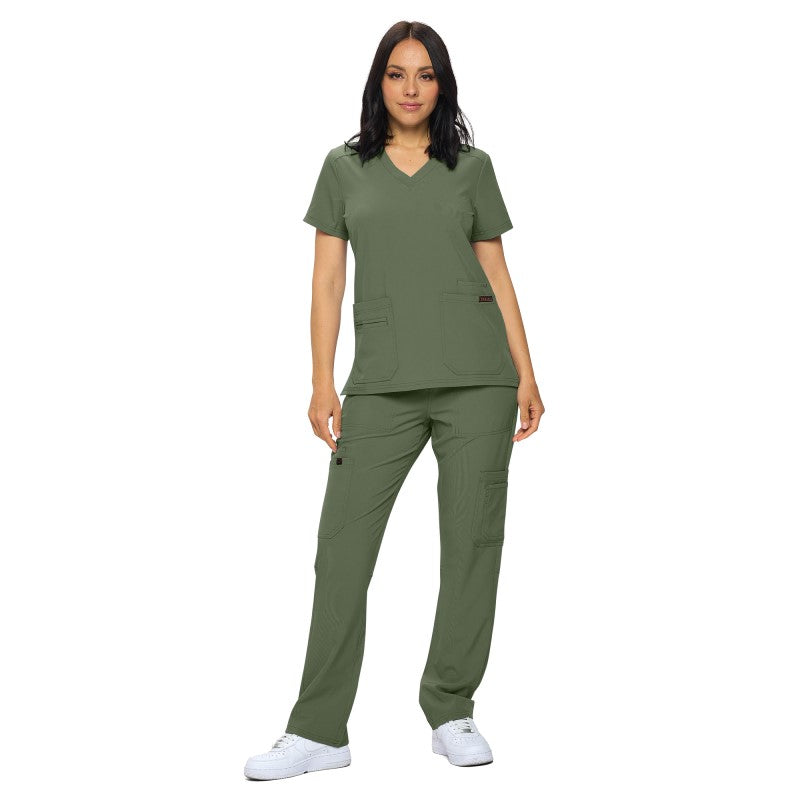 3103 - MONARCH PREMIUM STRETCH JOGGER SCRUB SET - PETITE