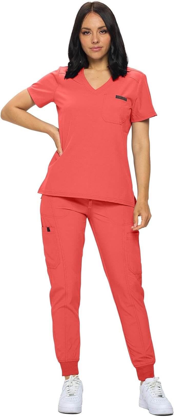 3103 - MONARCH PREMIUM STRETCH JOGGER SCRUB SET - PETITE