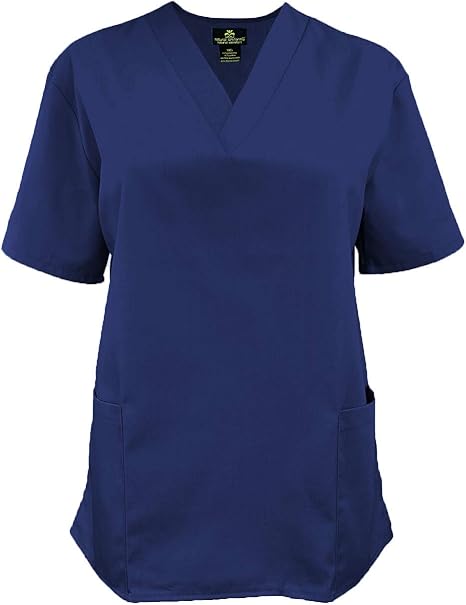 1010 - BP101 - UNISEX SIX POCKET SOLID SCRUB SET
