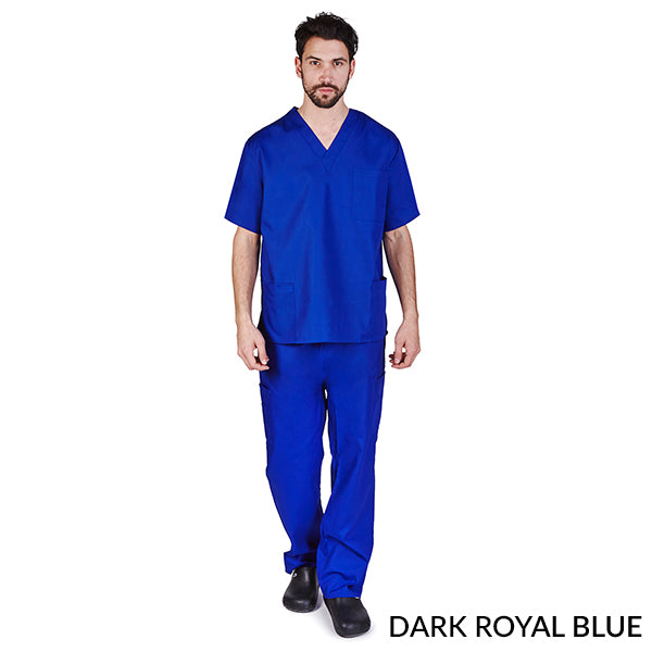 1010 - BP101 - UNISEX SIX POCKET SOLID SCRUB SET