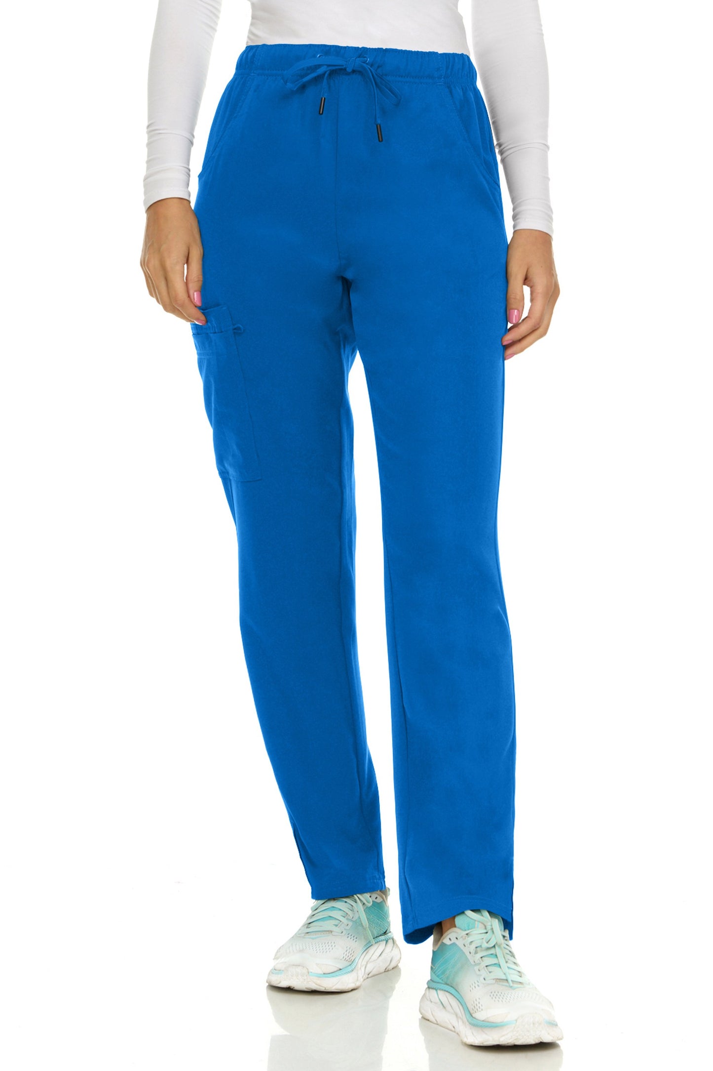1108 - Joelle - Elastic Drawstring Cargo Pant