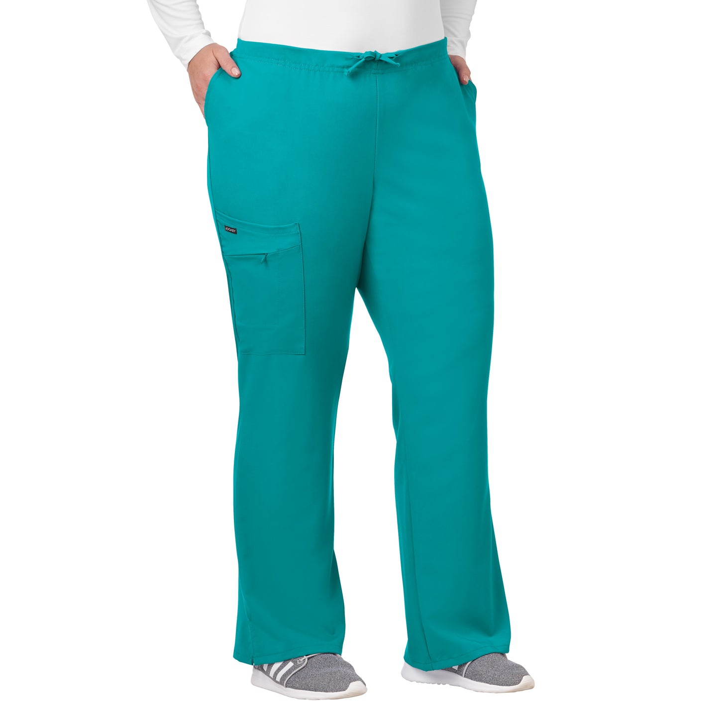 2249 Jockey® Ladies 1/2 Elastic 1/2 Drawstring Cargo Pant