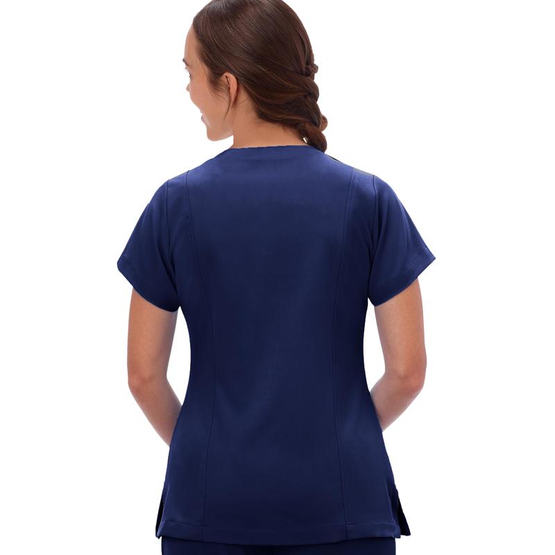 2306 Jockey® Ladies Mock Wrap Top