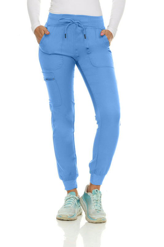1410 - Julia - Knit Jogger With Zipper Cargo