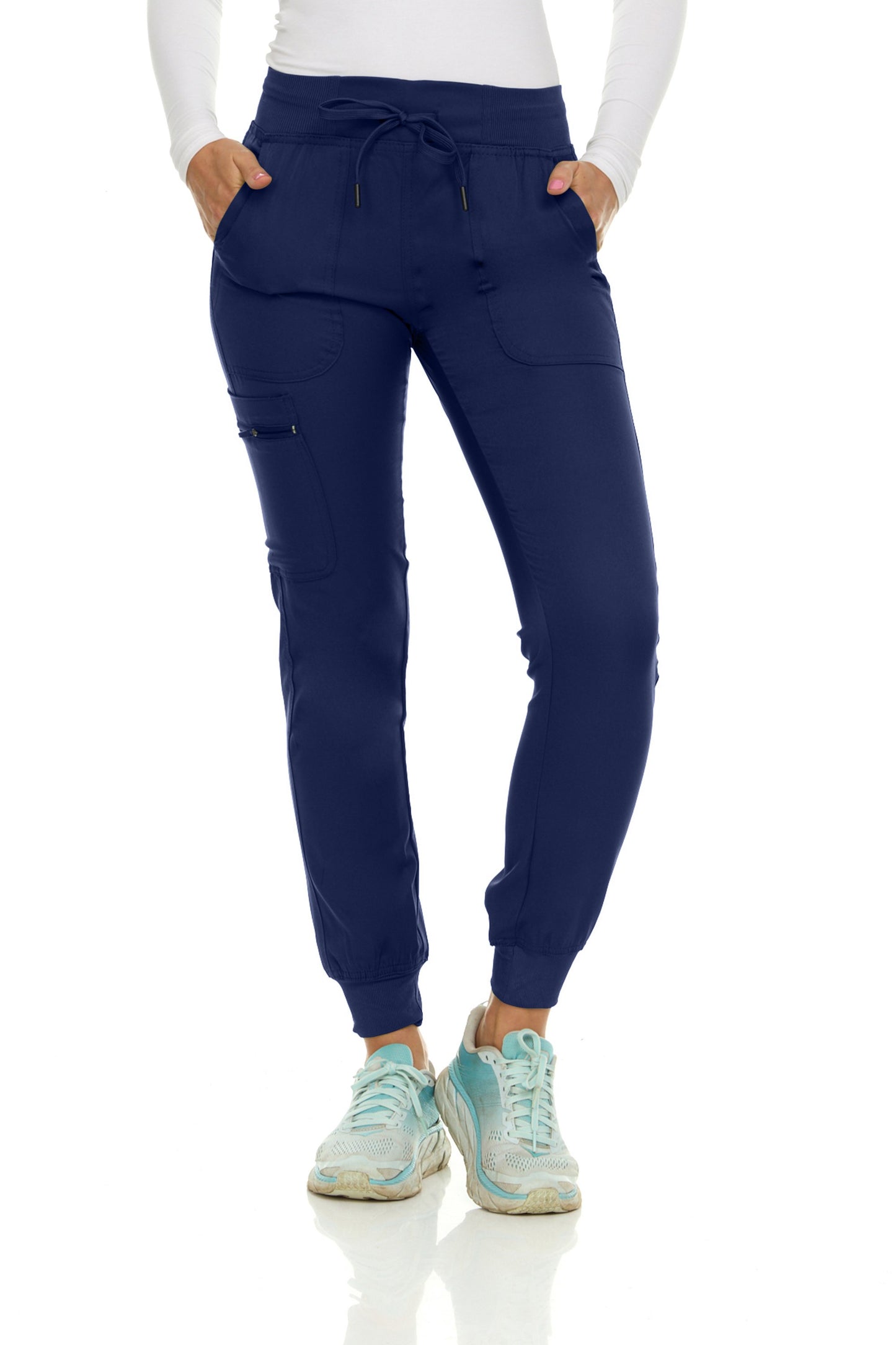 Knit Jogger With Zipper Cargo