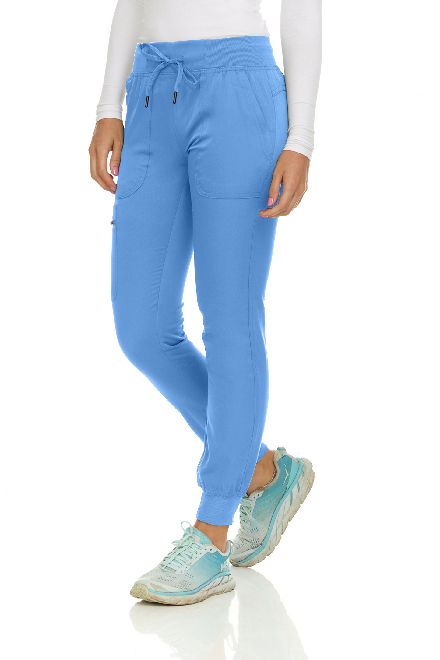 Knit Jogger With Zipper Cargo