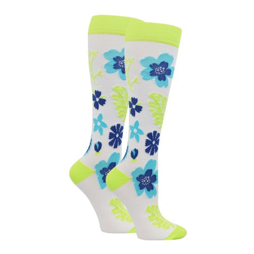 92084 Think Medical Premium Tropical Floral Fashion Compression Sock