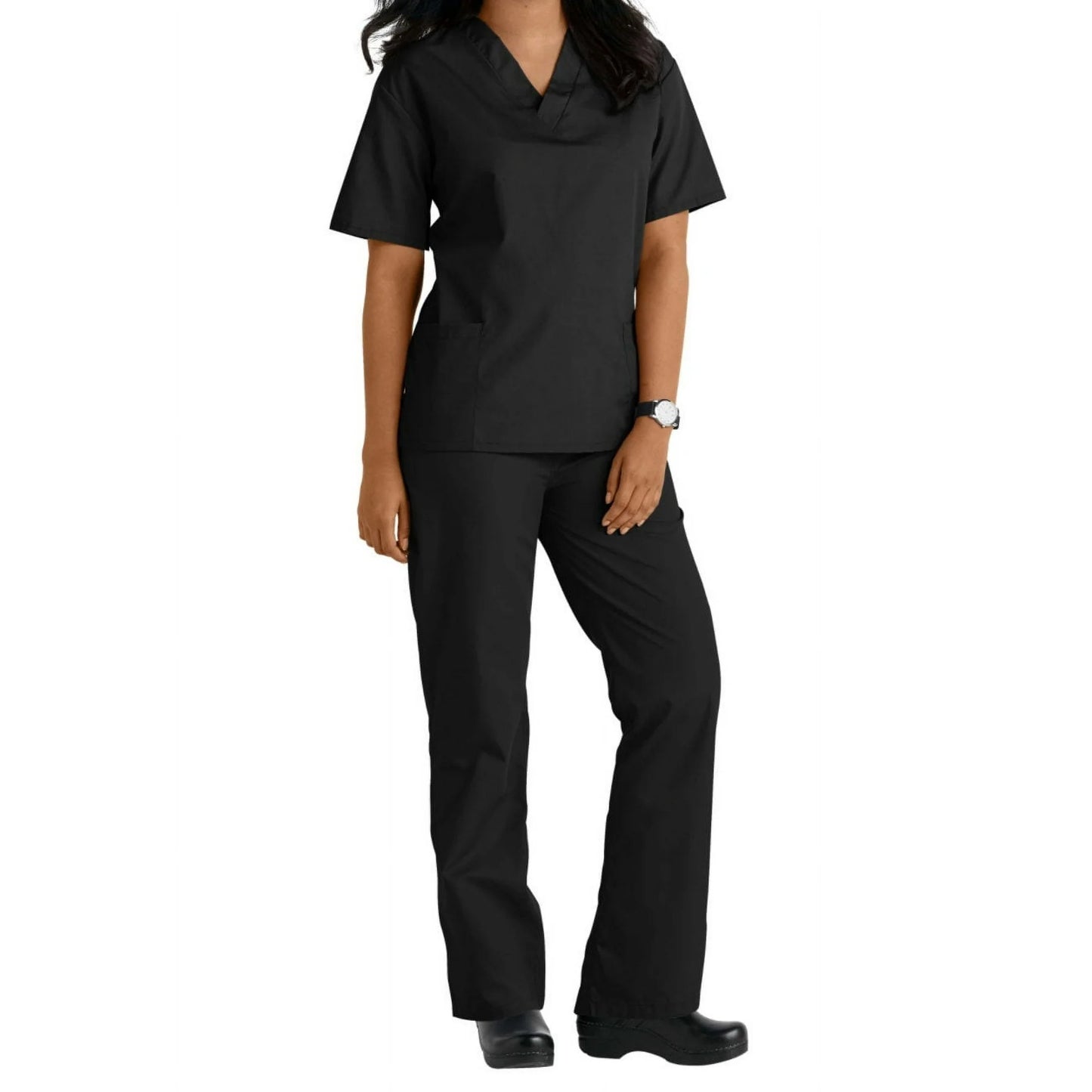 1010 - BP101 - UNISEX SIX POCKET SOLID SCRUB SET
