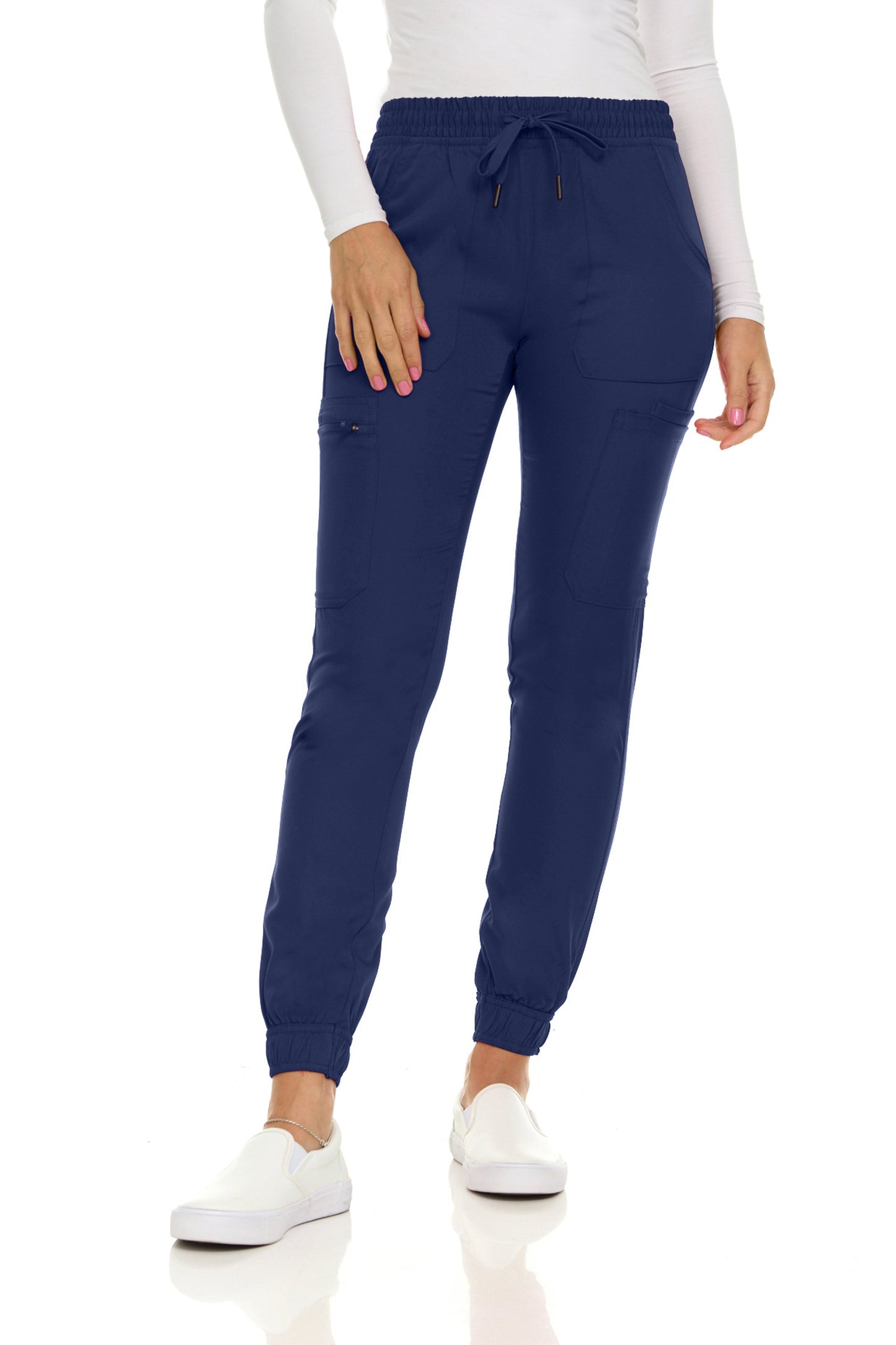 1401.2 Penny Medichic Women's Elastic Waistband Jogger Scrub Pant Tall