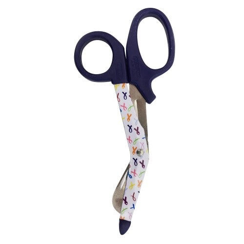 94755 Think Medical 5.5" Fashion Utility Scissor-Awareness Ribbon