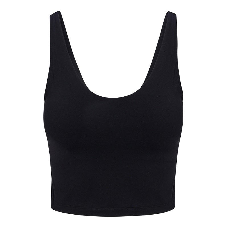 6150 - WOMEN’S LONGLINE WIREFREE PADDED MEDIUM SUPPORT SPORTS BRA