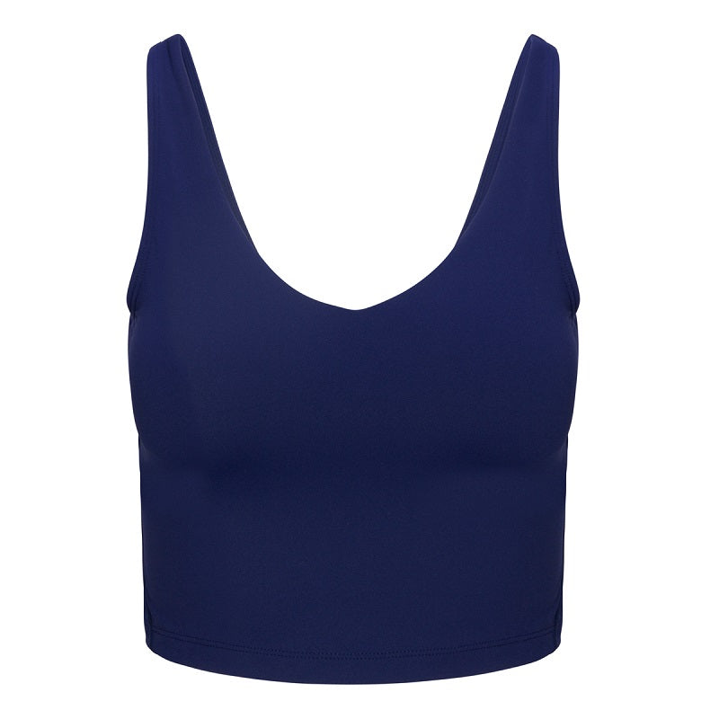 6150 - WOMEN’S LONGLINE WIREFREE PADDED MEDIUM SUPPORT SPORTS BRA