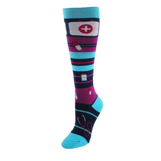 94674 Think Medical Bag Fashion Compression Sock