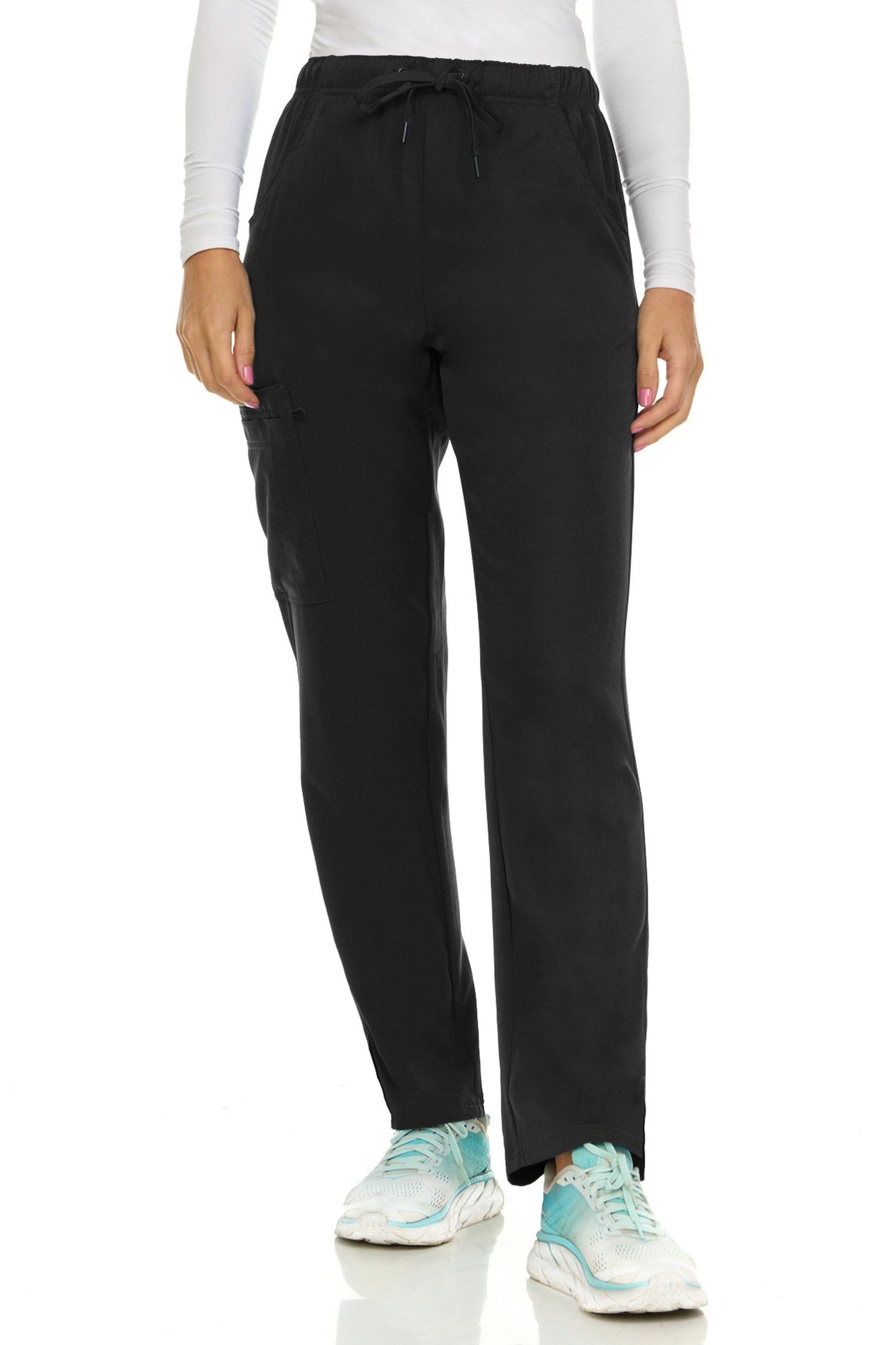 1108 - Joelle - Elastic Drawstring Cargo Pant