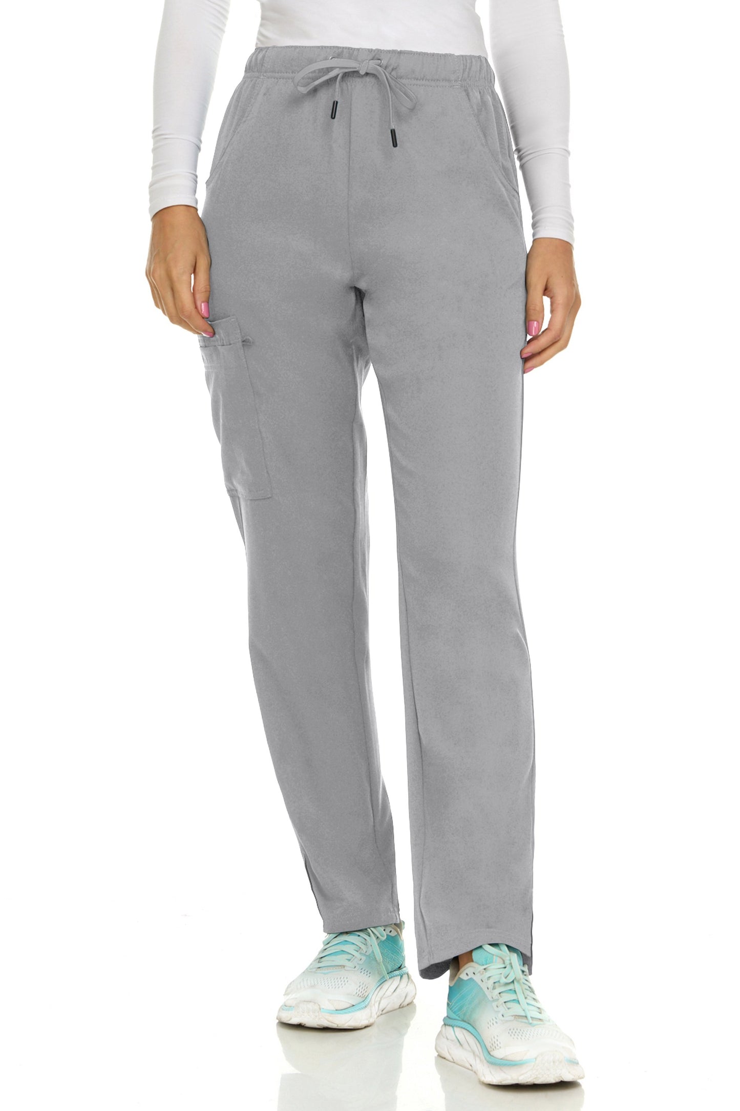 1108 - Joelle - Elastic Drawstring Cargo Pant