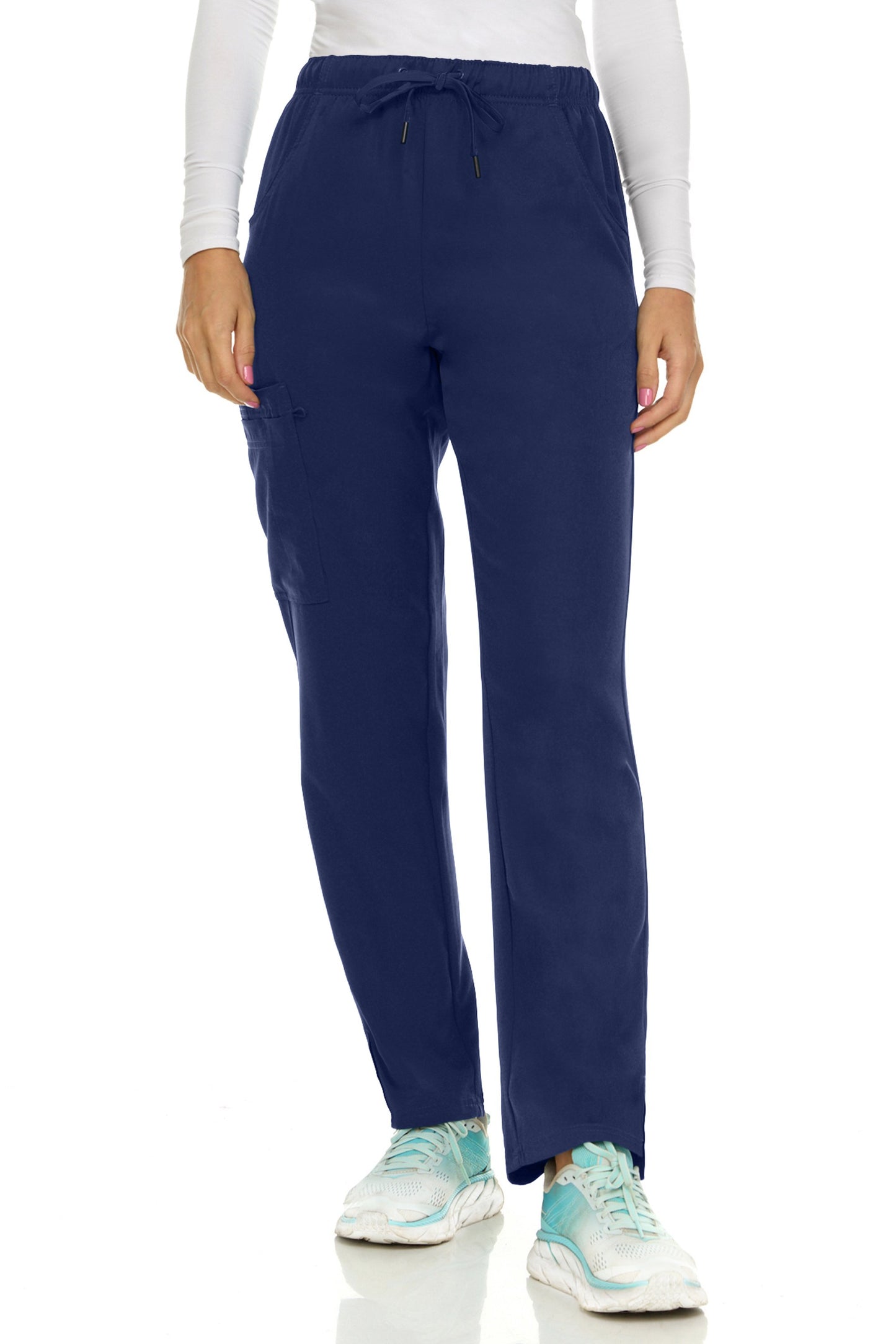 1108 - Joelle - Elastic Drawstring Cargo Pant