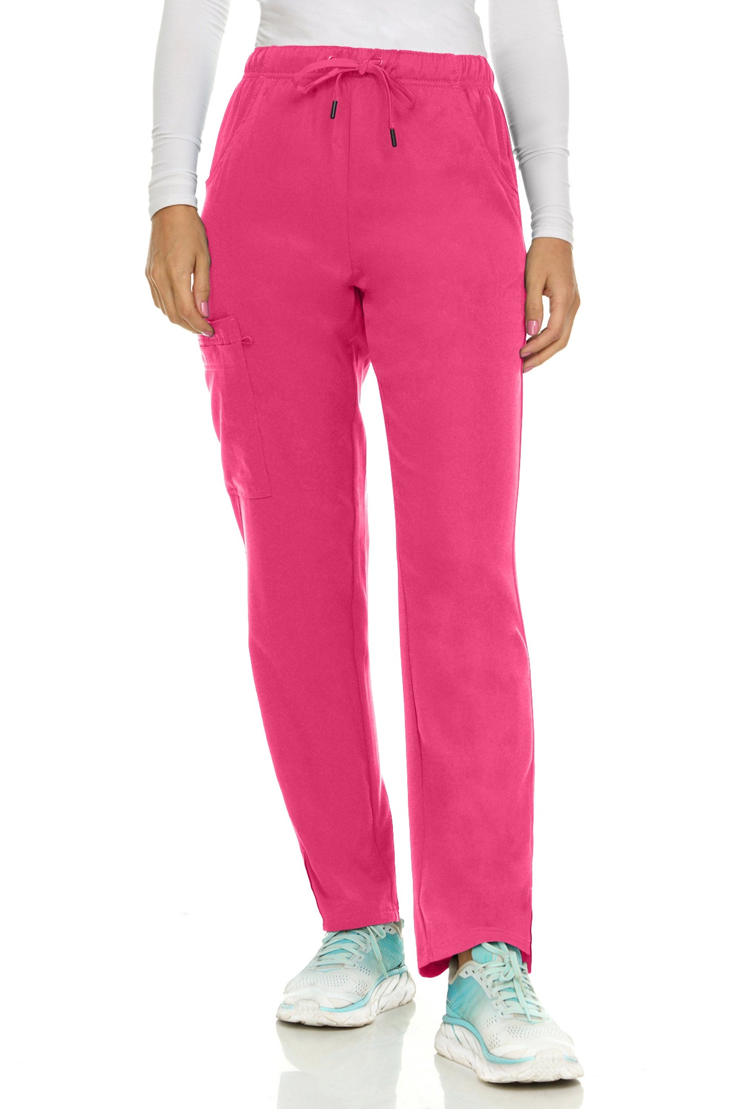 1108 - Joelle - Elastic Drawstring Cargo Pant