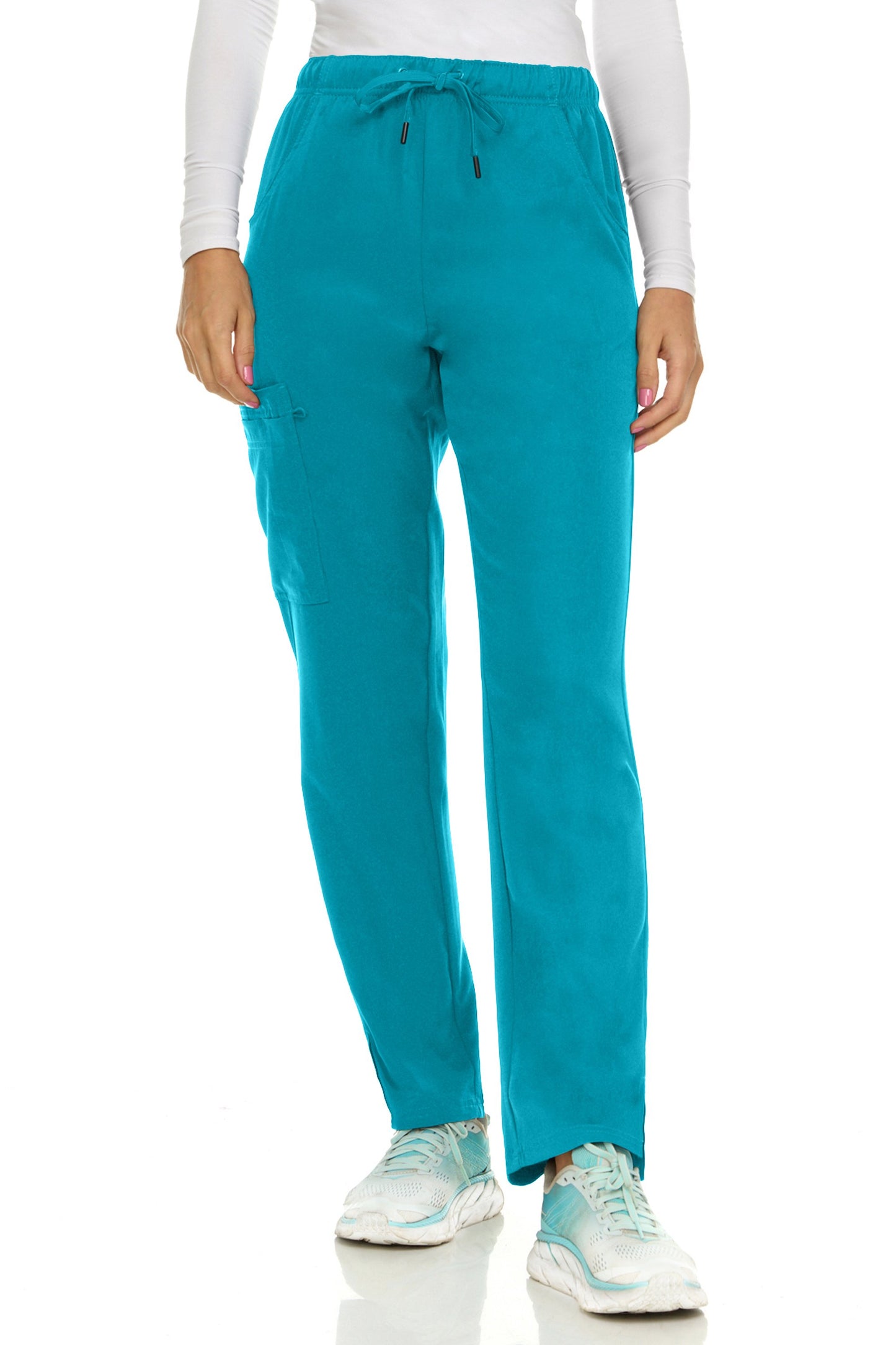 1108 - Joelle - Elastic Drawstring Cargo Pant