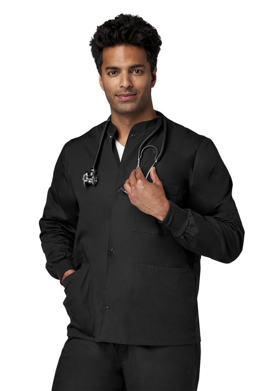 14780 Fundamentals® Unisex Snap Front Warm-Up Jacket