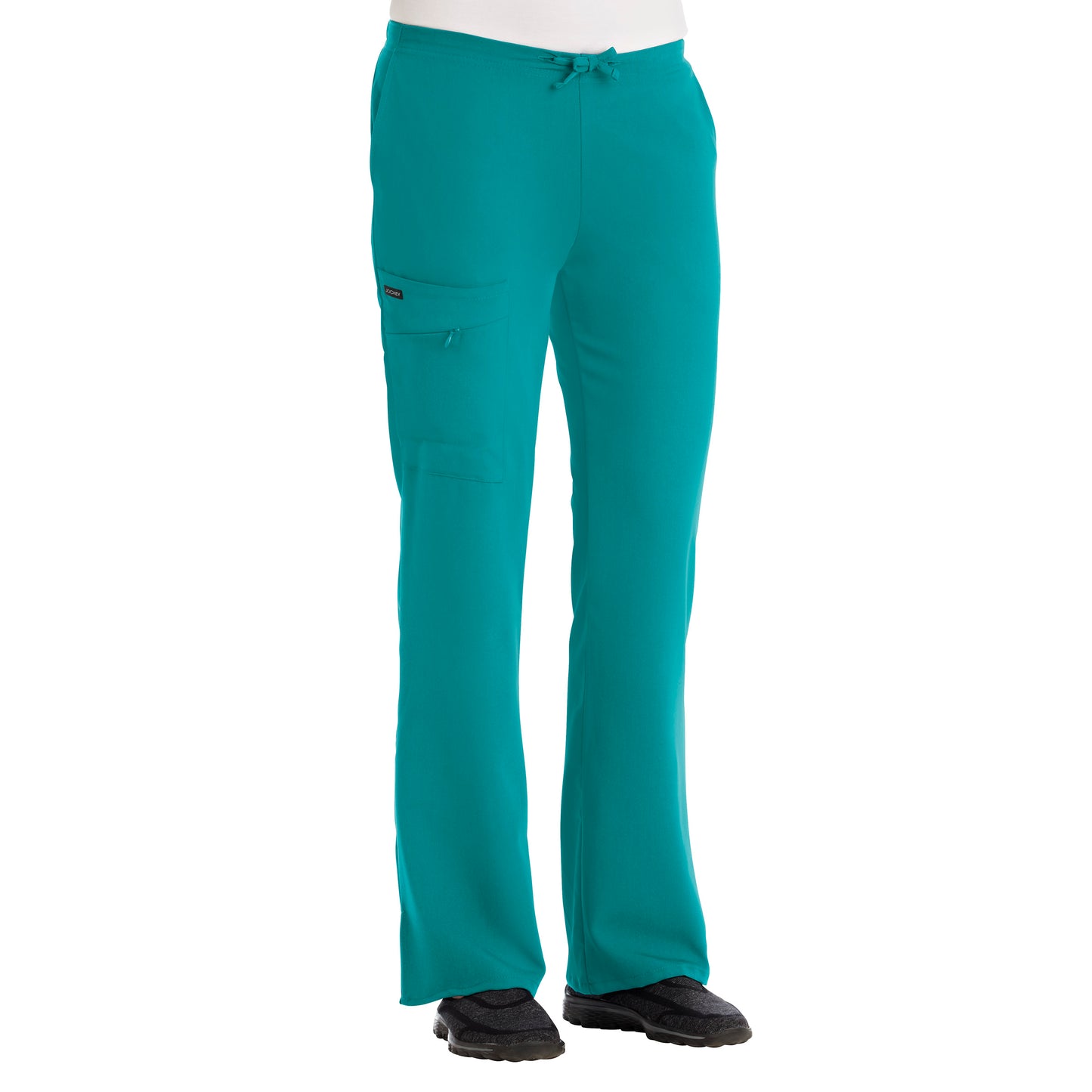 2249 Jockey® Ladies 1/2 Elastic 1/2 Drawstring Cargo Pant