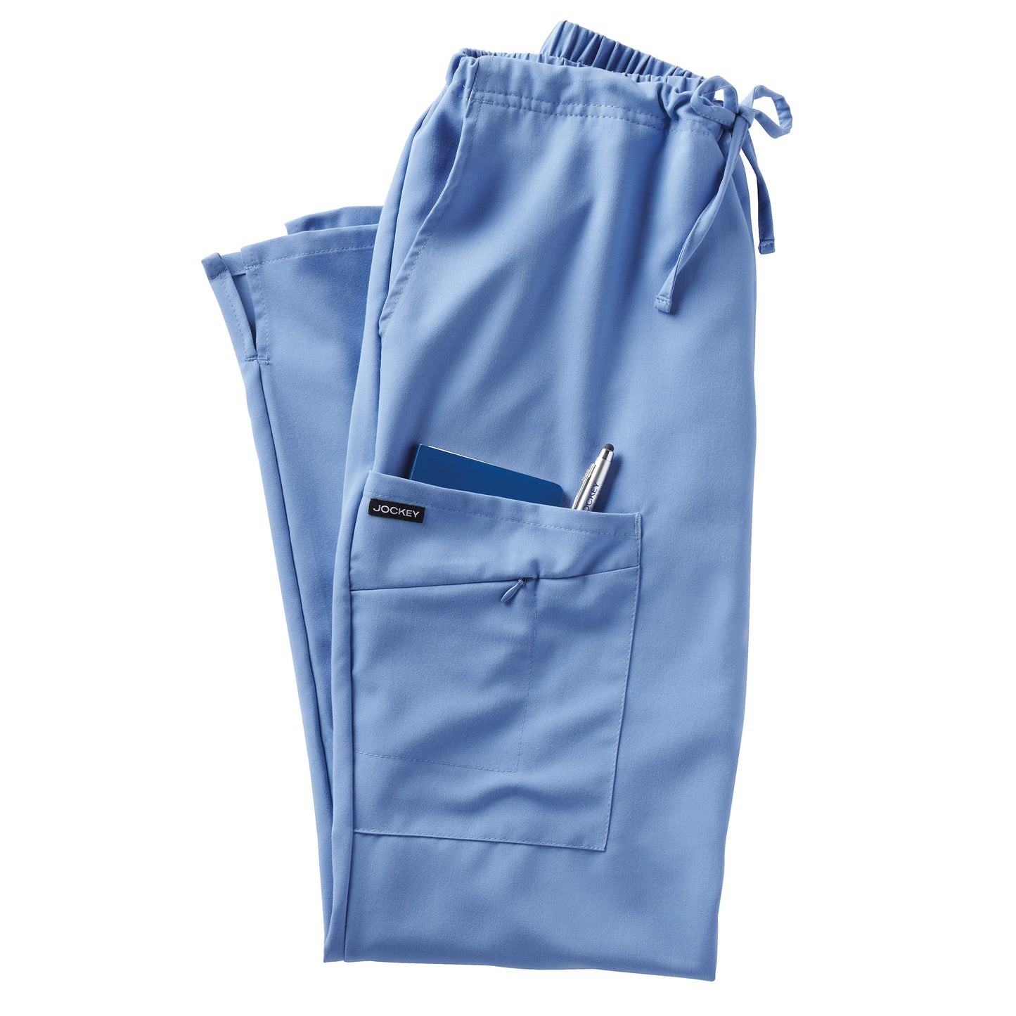 2249 Jockey® Ladies 1/2 Elastic 1/2 Drawstring Cargo Pant