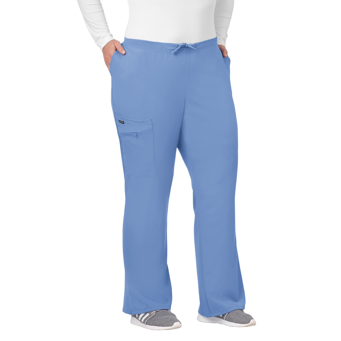 2249 Jockey® Ladies 1/2 Elastic 1/2 Drawstring Cargo Pant