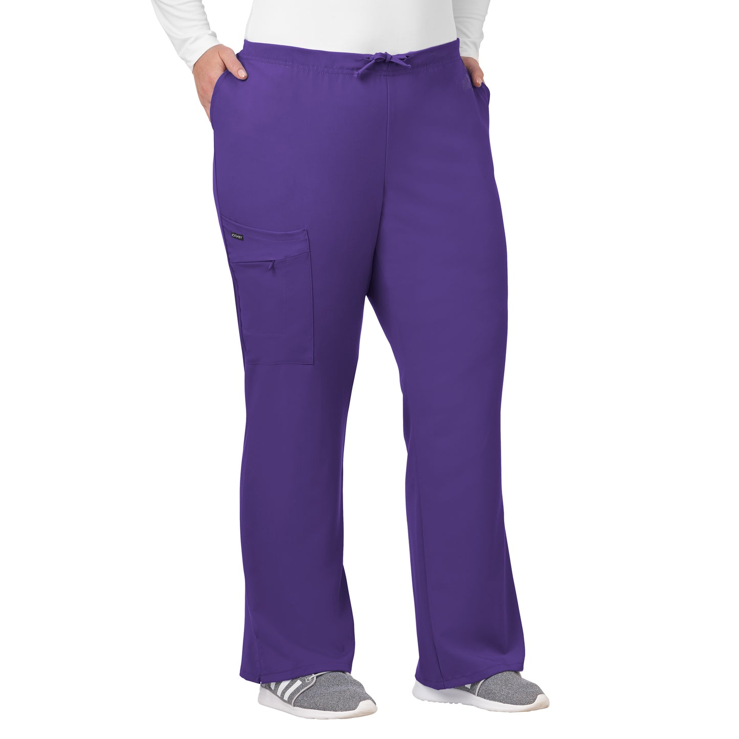 2249 Jockey® Ladies 1/2 Elastic 1/2 Drawstring Cargo Pant