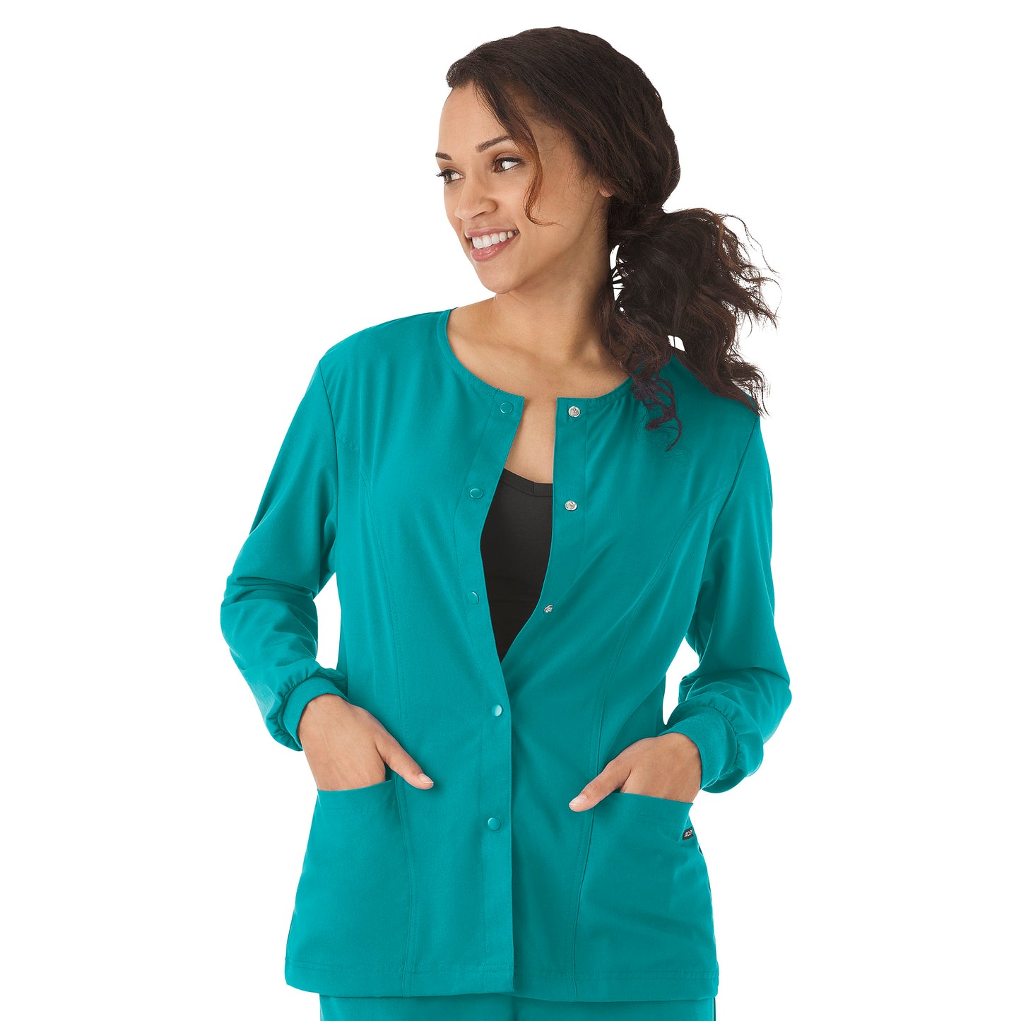 2356 Jockey® Ladies Snap Front Jacket