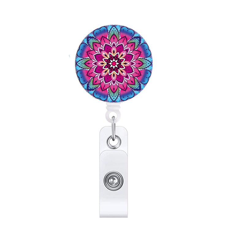 CU-573 Kaleidoscope - Cutieful Acrylic Badge Reel