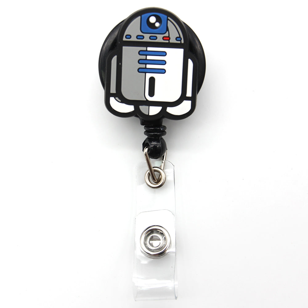 CU-503 R2D2 - Cutieful Rubber Retractable Badge Reels