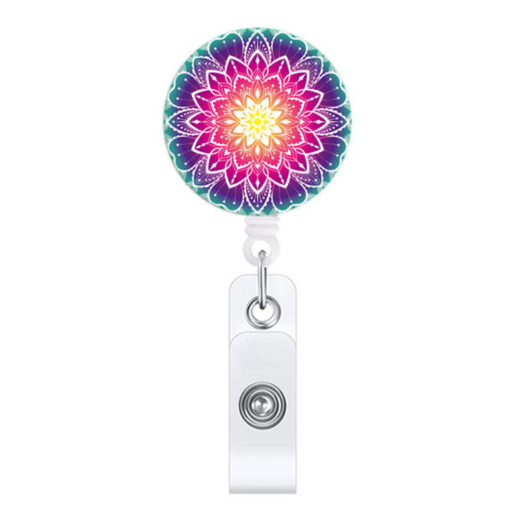 CU-572 Sunburst - Cutieful Acrylic Badge Reel