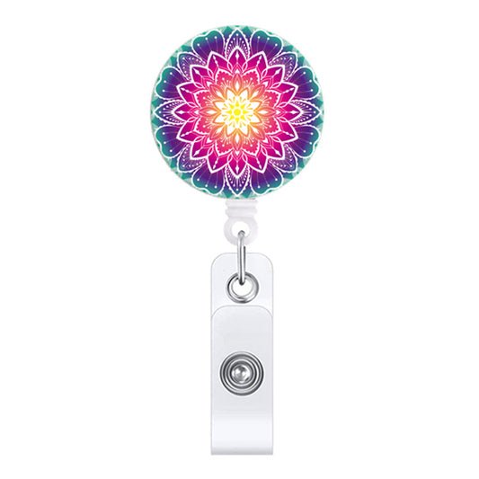 CU-572 Sunburst - Cutieful Acrylic Badge Reel