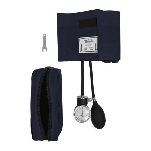 92074 Think Medical Adult Aneroid Sphygmomanometer - Navy