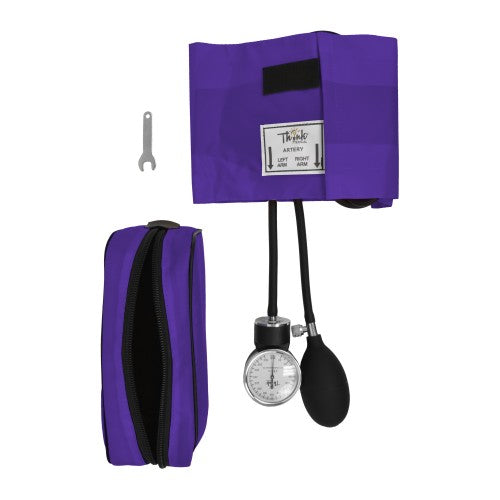 92076 Think Medical Adult Aneroid Sphygmomanometer - Purple