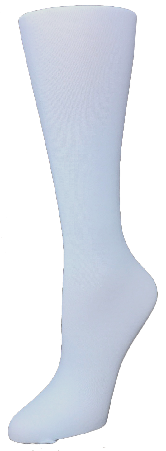 WHT Solid White - Cutieful Compression Socks