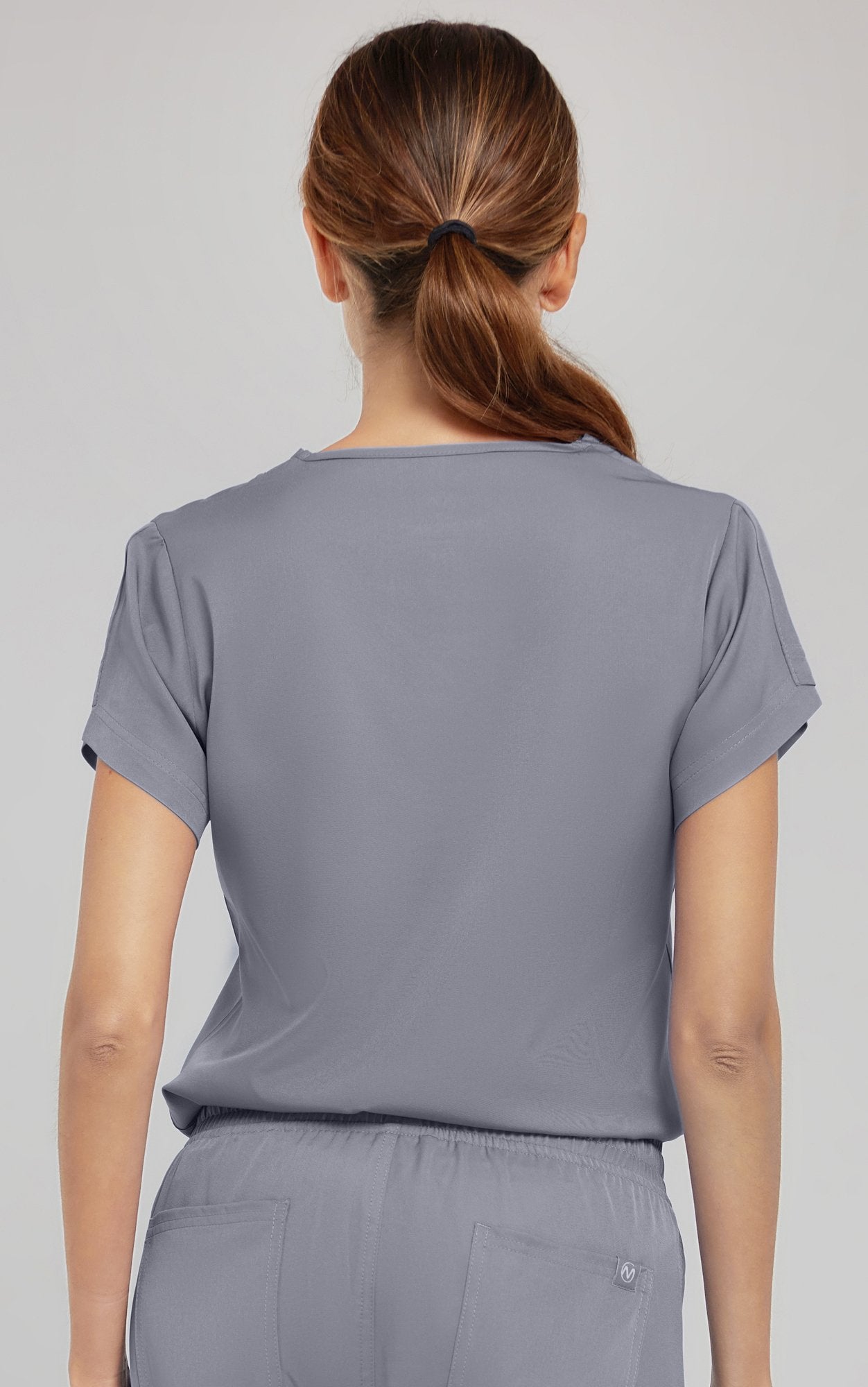 4135 - Kim - V-Neck Tuck In Scrub Top